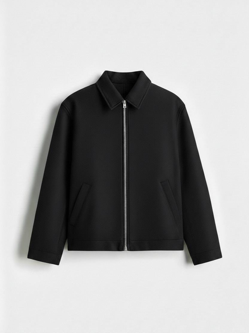 Black wool jacket