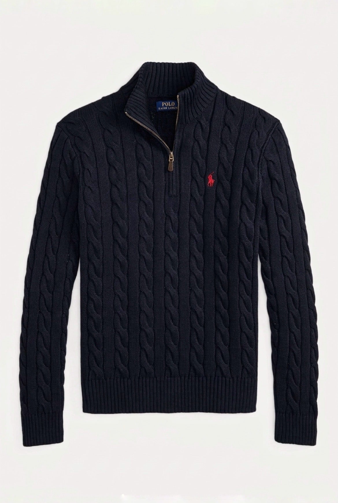 Navy Ralph Lauren Q zipper pullover