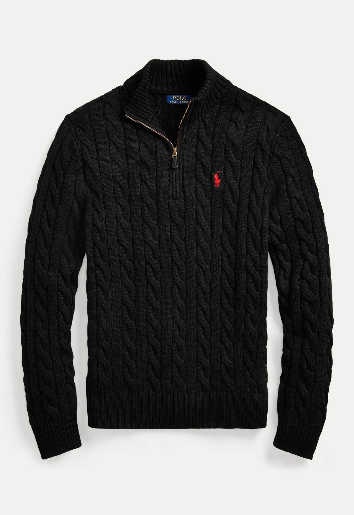 Black Ralph Lauren Q zipper pullover