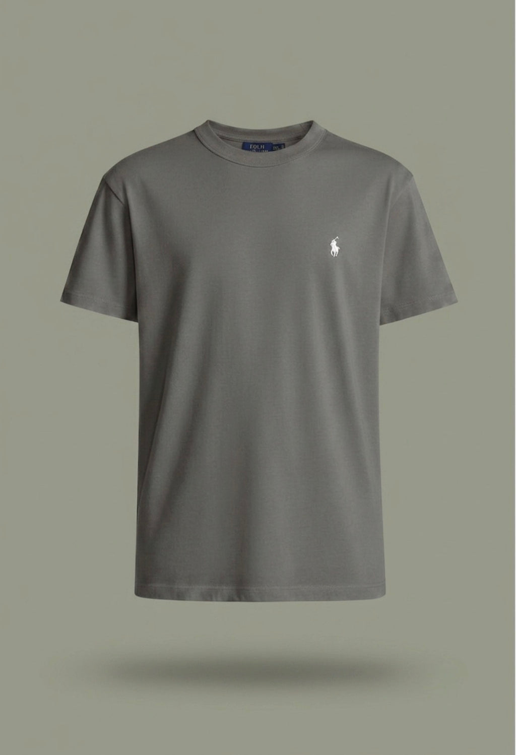 Grey Ralph Lauren crewneck T-shirt