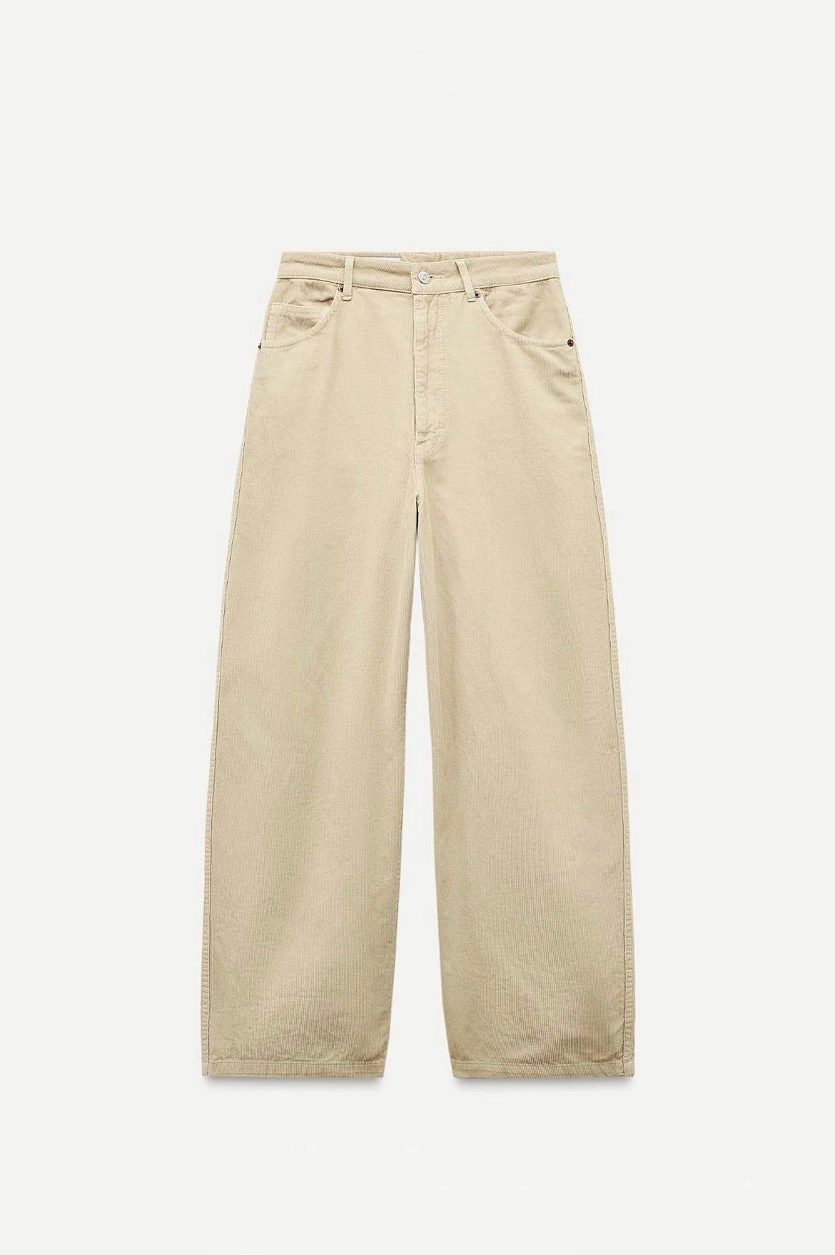 Relaxed jeans- Beige