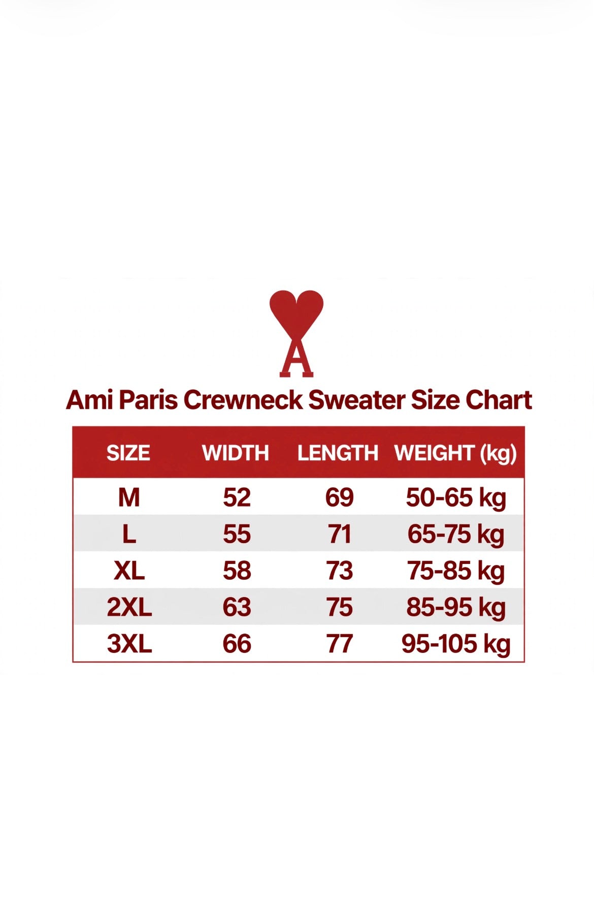 Ami Paris Crewneck Sweater - Black