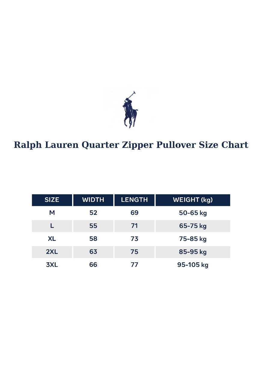 Black Ralph Lauren Q zipper pullover