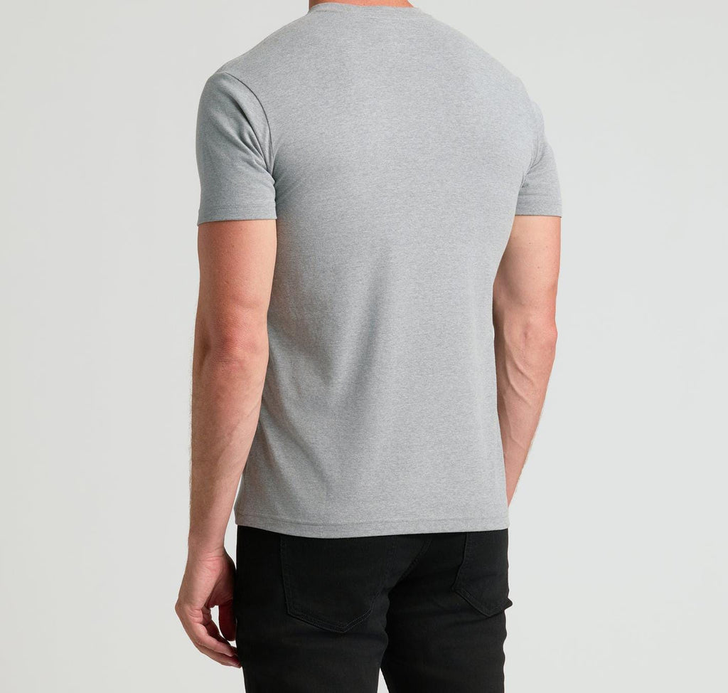 Grey Slim fit Basic t-shirt
