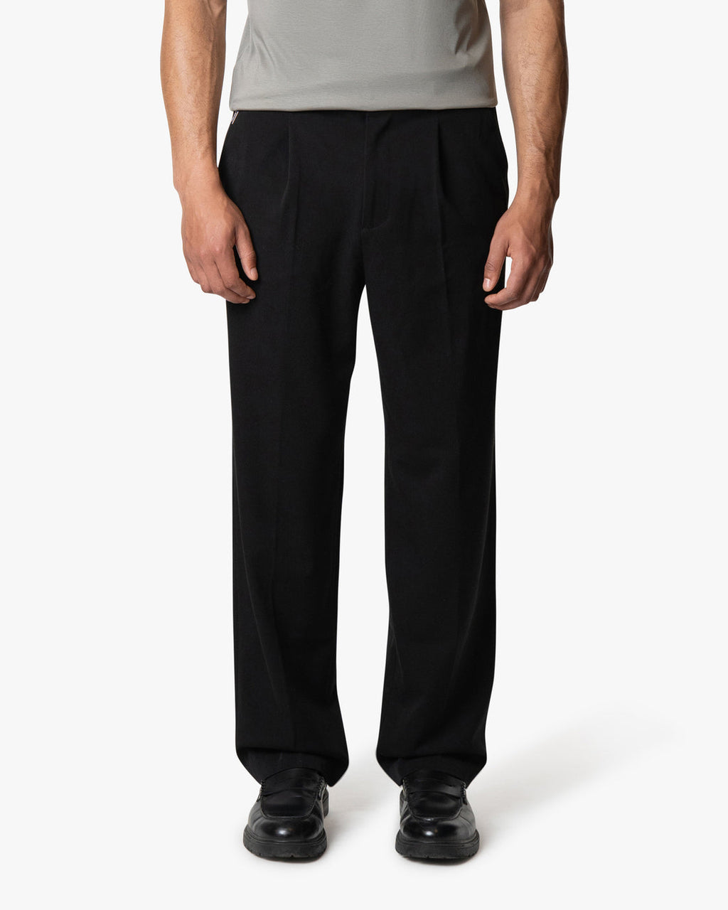 Black tailored pants