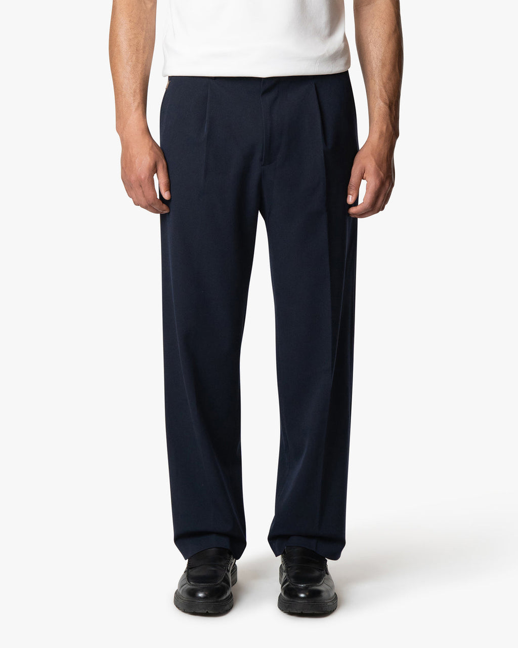 Navy tailored pants