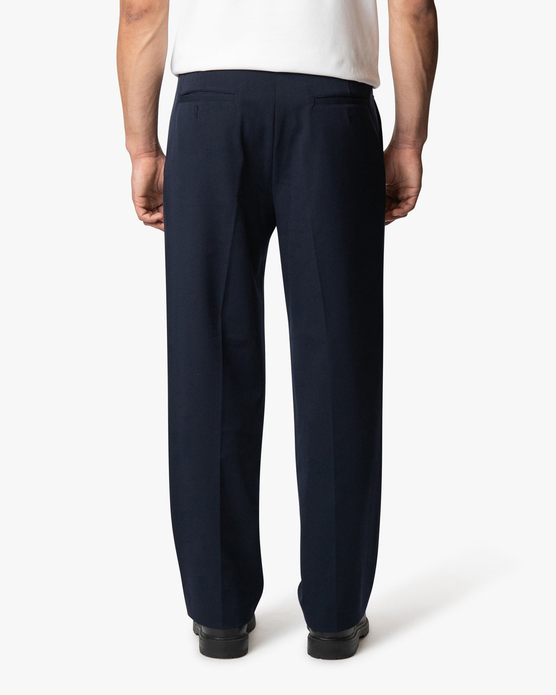 Navy tailored pants