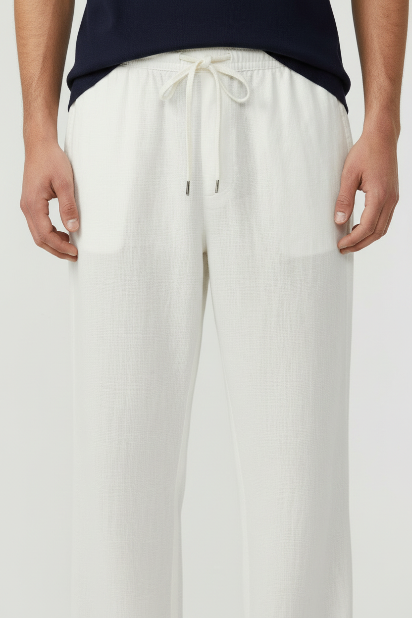 White Linen pants