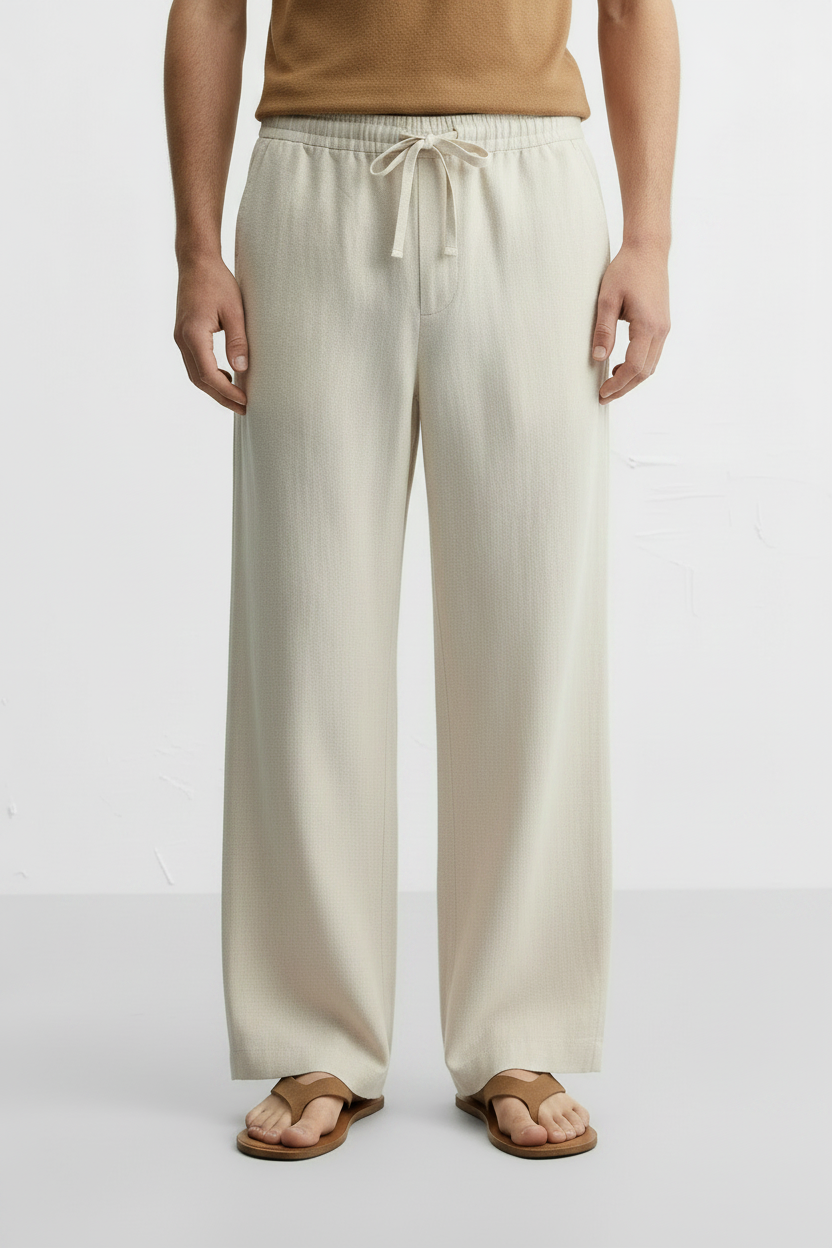 Beige Linen pants