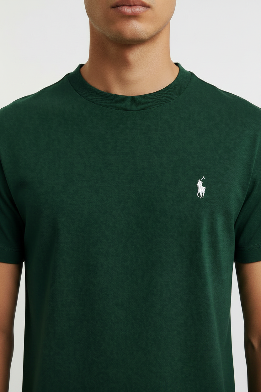 Olive Ralph Lauren crewneck T-shirt