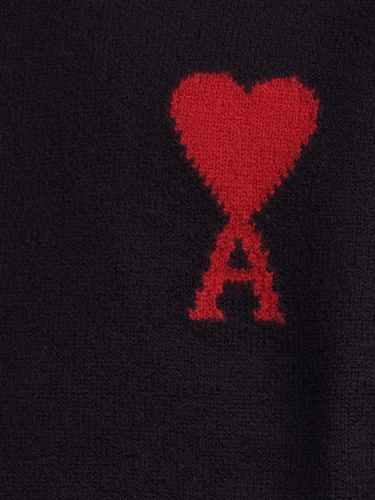 Ami Paris Crewneck Sweater - Black