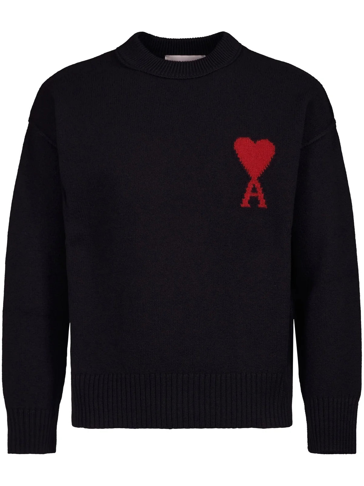 Ami Paris Crewneck Sweater - Black