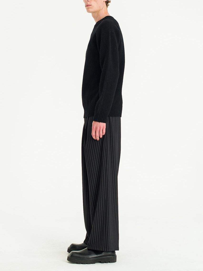 Black Pinstriped pants
