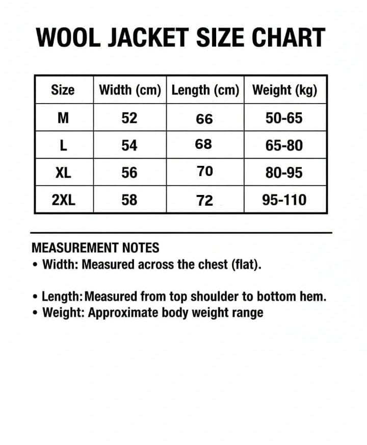 Black wool jacket